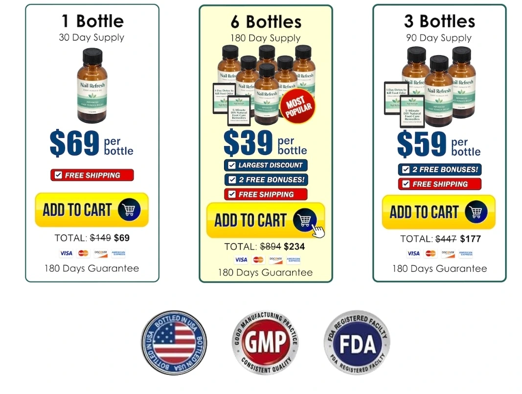 Nail Refresh 6 bottles